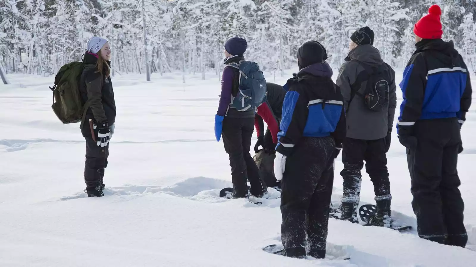 Sneeuwschoenwandelen