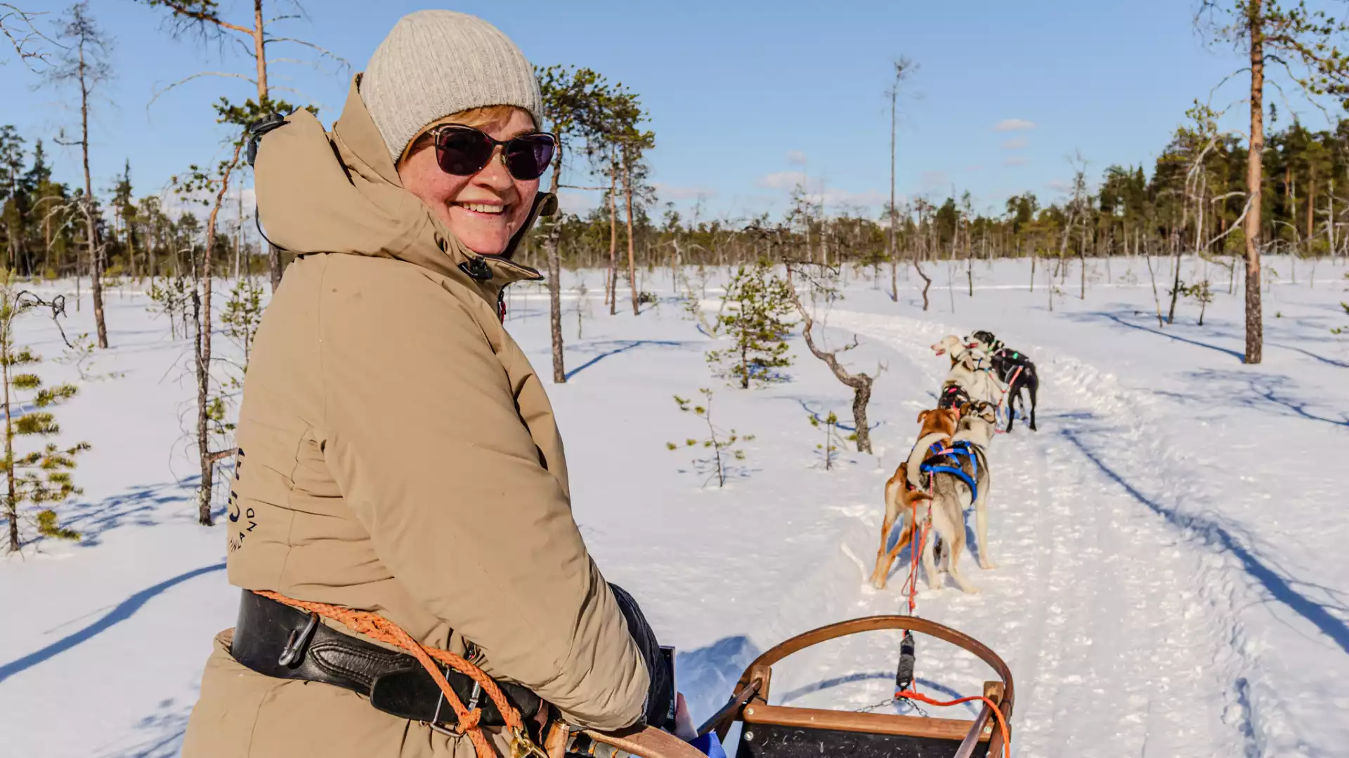 Een avontuur met de husky’s