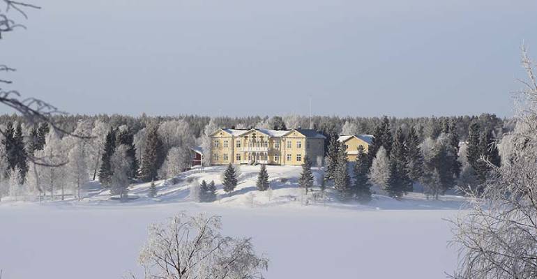 landhuis mansion zweeds lapland