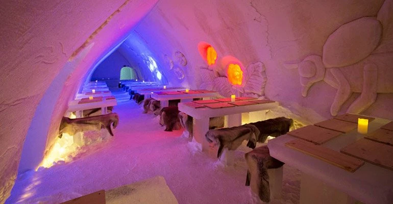 ijsrestaurant lapland